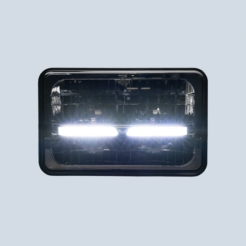 STEDI Rectangle 6x4 Inch Headlight with DRL & Integrated Indicator