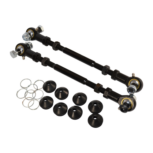 BLACKHAWK - Jeep JK Wrangler Rear Extended Swaybar Link Kit for 2"- 6" Lift