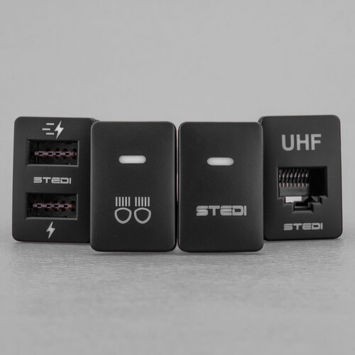 Stedi Push Switches - Suits GMF4X4 Switch Panels