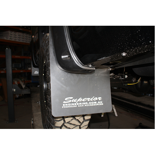 Superior Engineering Mudflaps - Suits Toyota Landcruiser 200 Series 2016-2021 Rear (Pair)