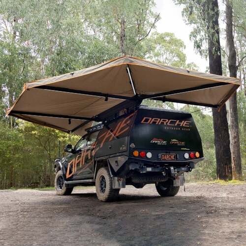 Darche 270 Freestanding LED Awning Left