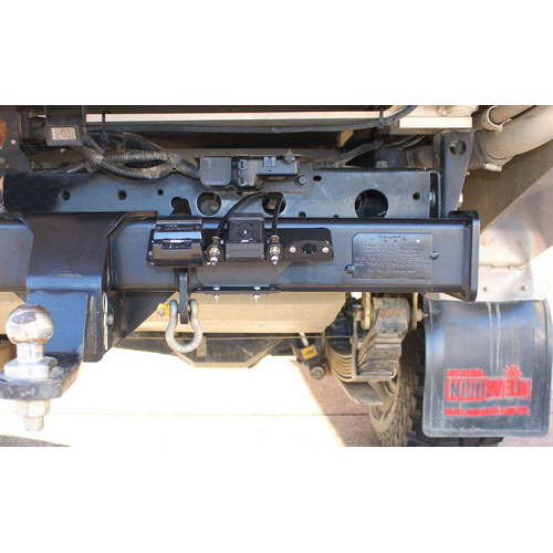 TLR Products Multi Trailer Plug Bracket 3 plug to suit Toyota Landcruiser 79 Series, single and dual cab.