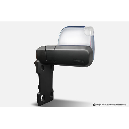 MSA 4X4 Towing Mirrors - Suits Toyota Landcruiser 70 Series Chrome, Electric with Indicators (1984-On)