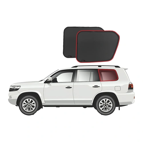 Snap Shades 3rd Row Passengers Shades Set - Suits Toyota LandCruiser 200 Series & Lexus LX570 2007-2021