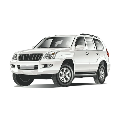 Snap Shades Car Window Shades - Suits Toyota Landcruiser Prado 120 Series 2003-2009