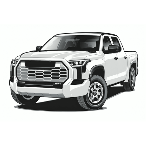 Snap Shades Car Window Shades - Suits Toyota Tundra Crewmax 3rd Generation 2021-on