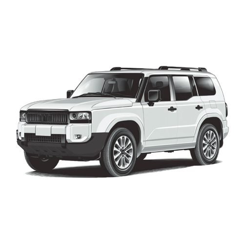 Snap Shades Car Window Shades - Suits Toyota Landcruiser Prado 250 Series 2023-on