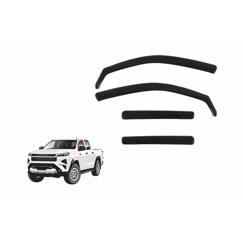 Snap Shades Car Weather Shields - Suits Toyota Hilux N90 (AN220/AN230; 2025-on)