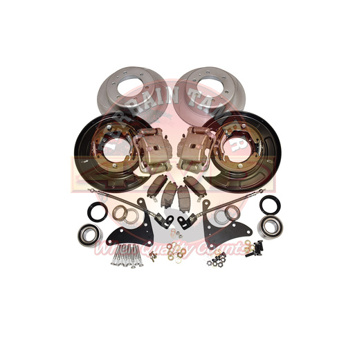 Terrain Tamer Rear Disc Brake Conversion Kit - Suits Toyota Hilux N70 2005-2015