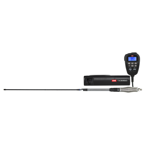 GME 5 Watt Super Compact UHF CB Radio Value Pack with Antenna