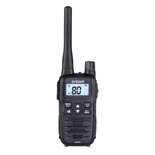 Oricom UHF2400 -1 Handheld 2 Watt UHF CB Radio Single Pack