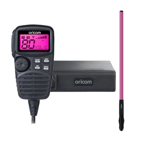 Oricom UHF350 Dual Receive UHF CB Radio Value Pack