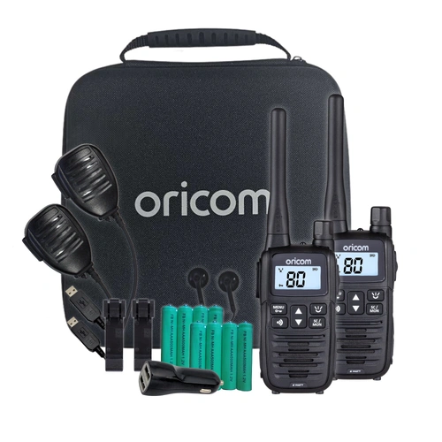 Oricom UHFTP2400 Handheld 2 Watt UHF CB Radio Trade Pack