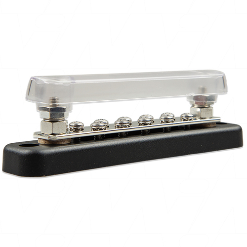 Victron Busbar 150A 2P with 10 screws +cover